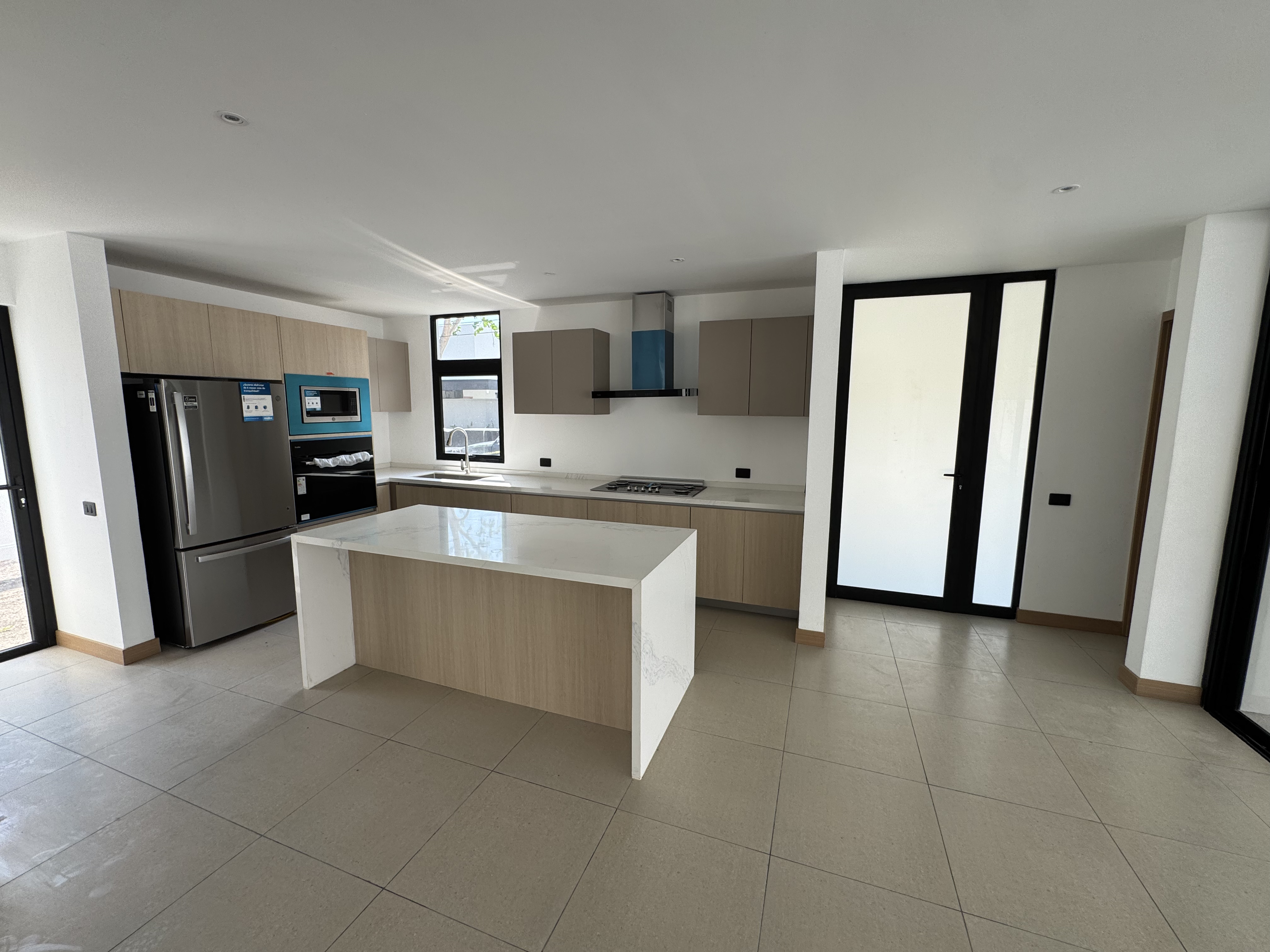 Waterford Blue finished kitchen