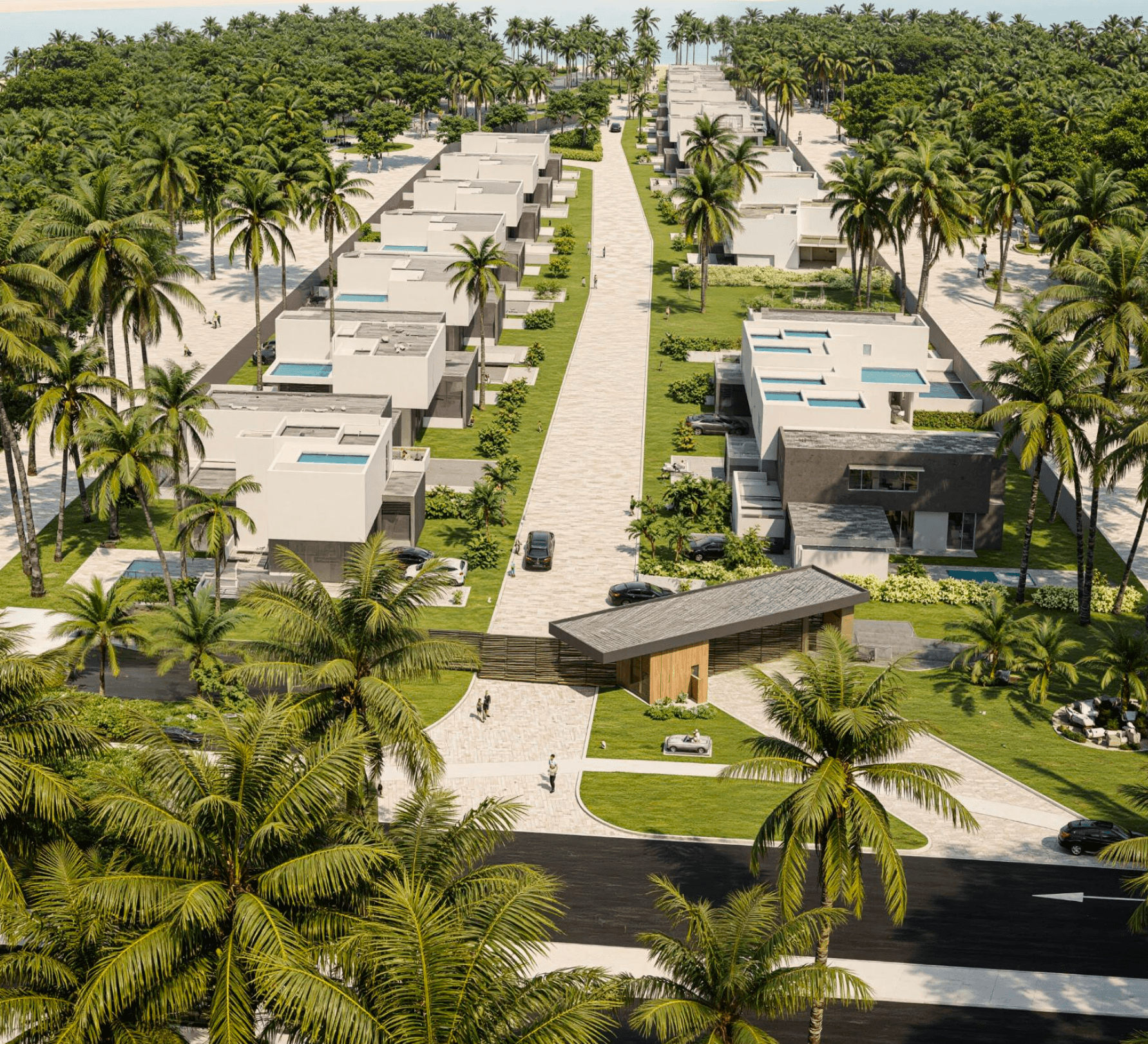 Waterford Dunes aerial view