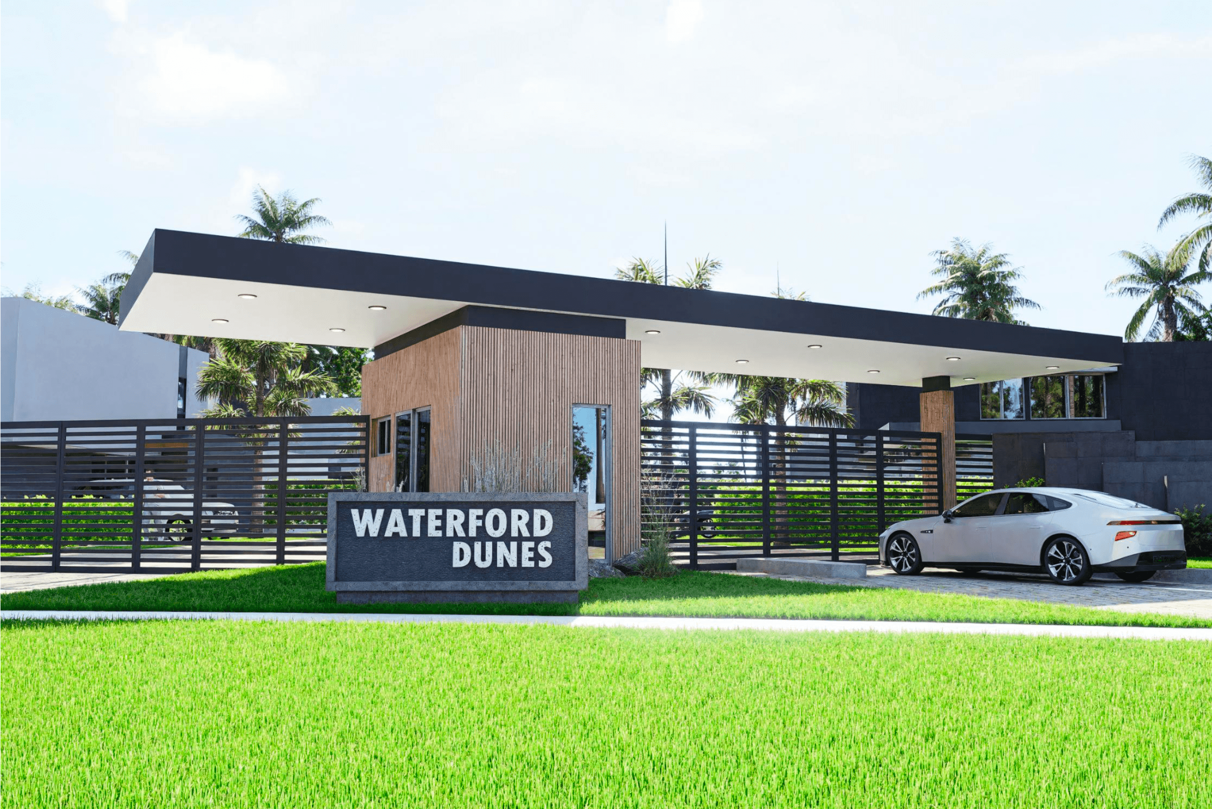 Waterford Dunes entrance view 2 (2026)