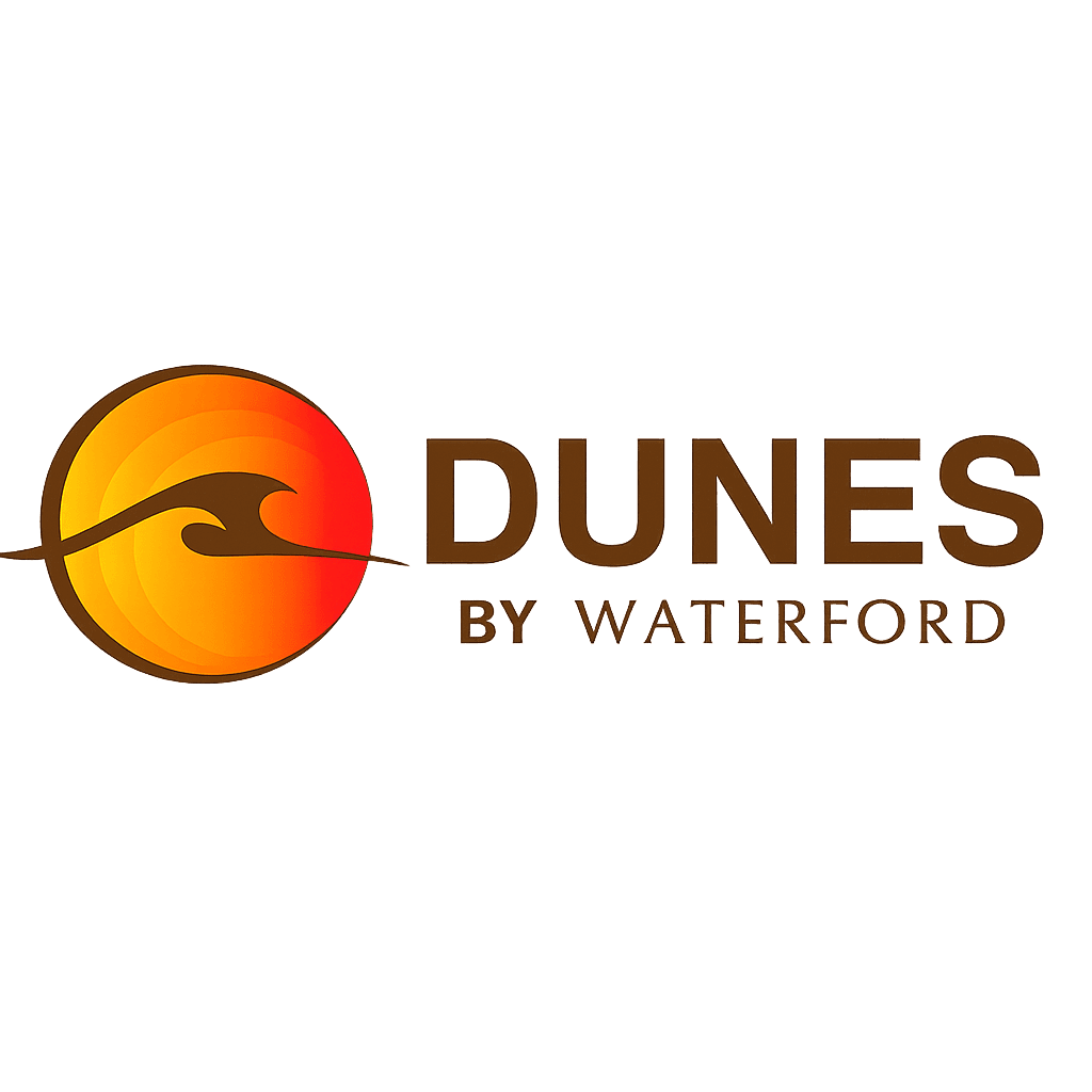 Waterford Dunes logotype with transparent background